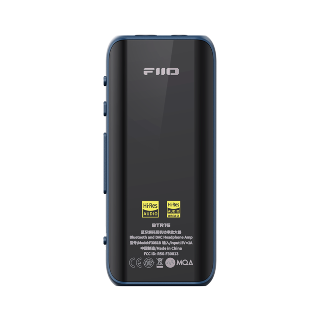 FiiO BTR15 – Bluetooth Portable  Dac and Headphone Amplifier AMP/DAC
מגבר אוזניות נייד עם מקלט בלוטוס וממיר אותות דיגיטל לאנלוג – דאק, דגם בי.טי.אר. 15 מבית פיו

