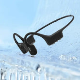 OPENSWIM - Bone Conduction Open-Ear Mp3 Swimming Headphones, Blackאוזניות הולכת עצם לשחייה