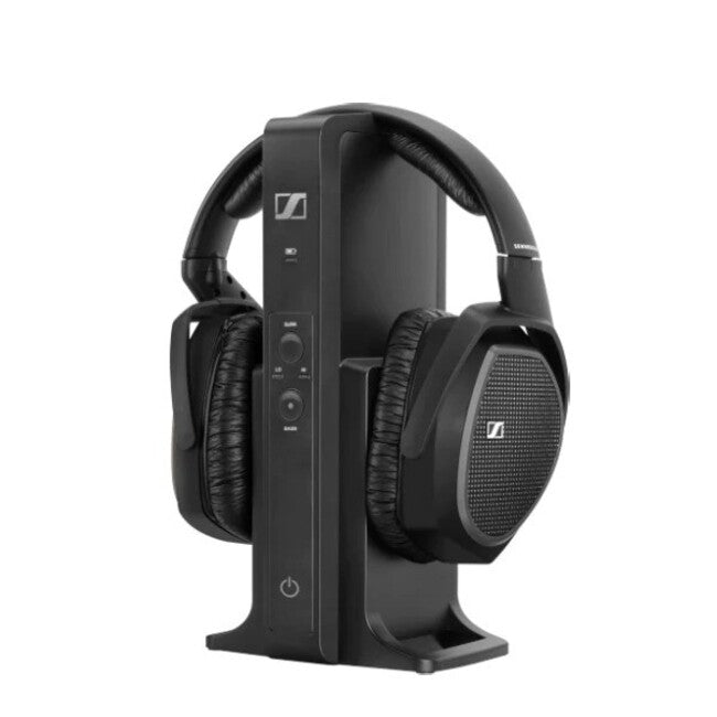 Sennheiser RS175 - Digital  TV Wireless Headphone System מערכת אוזניות אלחוטיות לטלויזיה הכוללת  יחידת משדר מבית סנהייזר דגם RS175