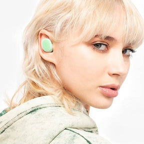 Skullcandy Sesh Evo True Wireless In-Ear Earbud, PureMint אוזניות סקאלקנדי אלחוטיות בתוך האוזן, מוגנות מים, צבע מנטה