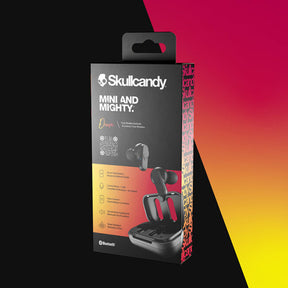 SKULLCANDY DIME - True Wireless Bluethooth Earbud Headphone, True Black אוזניות סקאלקנדי אלחוטיות בתוך האוזן, מוגן מים, צבע שחור